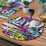 6+1'li Renkli Karmaşık Tasarımlı Supla Runner Seti Realhomes