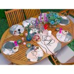 - SuplaRunnerSet84-61li-Krem-Renkli-Gul-Cizimli-Supla-Runner-Seti-1 - Realhomes 6+1'li Krem Renkli Gül Çizimli Supla Runner Seti Realhomes