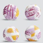 4'lü RealHomes Özel Tasarım Sulu Boya Baskılı Yuvarlak Yastık Kırlent Kılıf Seti Realhomes