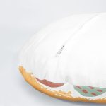 4'lü Modern Yağlı Boya Baskılı Yuvarlak Yastık Kırlent Kılıf Seti Realhomes