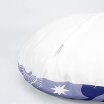 4'lü Soyut Sevimli Hayvan Baskılı Yuvarlak Yastık Kırlent Kılıf Seti Realhomes