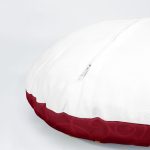 4'lü Kırmız Japon Kızlar Tasarımlı Yastık Dekoratif Yuvarlak Yastık Kırlent Kılıf Seti Realhomes