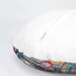 4'lü Soyut Sulu Boya Çizimli Fashion Girl Tasarımlı Yuvarlak Yastık Kırlent Kılıf Seti Realhomes