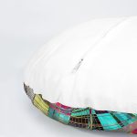 4'lü Geometrik Şekil Desenli Modern Yuvarlak Yastık Kırlent Kılıf Seti Realhomes