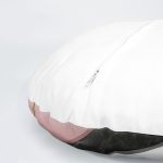 4'lü Realhomes Geometrik Çift Renk Mermer Desenli Yuvarlak Yastık Kırlent Kılıf Seti Realhomes