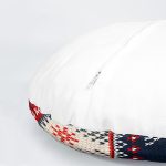 4'lü Realhomes Geyik Desenli Yılbaşı Temalı Dekoratif Yuvarlak Yastık Kırlent Kılıf Seti Realhomes