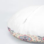 4'lü Realhomes Renkli Mandala Motifli Dekoratif Yuvarlak Yastık Kırlent Kılıf Seti Realhomes