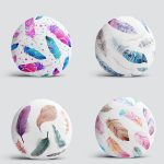 4'lü Dekoratif Tüyler Yuvarlak Yastık Kırlent Kılıf Seti Realhomes