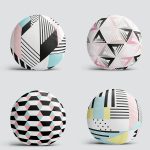 4'lü Geometrik Temalı Yuvarlak Yastık Kırlent Kılıf Seti Realhomes