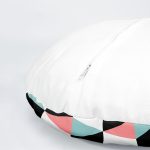 4'lü Geometrik Temalı Yuvarlak Yastık Kırlent Kılıf Seti Realhomes