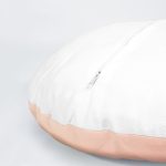 4'lü Pembe Zemin Dekoratif Yuvarlak Yastık Kırlent Kılıf Seti Realhomes