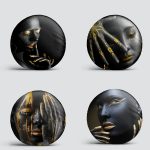 - YuvPtk4luSet306-4lu-Siyahi-Kadinlar-Dekoratif-Yuvarlak-Yastik-Kirlent-Kilif-Seti-1 - Realhomes  4'lü Siyahi Kadınlar Dekoratif Yuvarlak Yastık Kırlent Kılıf Seti Realhomes