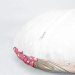 4'lü Fashion Girl Yuvarlak Yastık Kırlent Kılıf Seti Realhomes