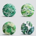 - YuvPtk4luSet315-4lu-Yaprak-Desenli-Yuvarlak-Yastik-Kirlent-Kilif-Seti-1 - Realhomes  4'lü Yaprak Desenli Yuvarlak Yastık Kırlent Kılıf Seti Realhomes