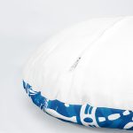 4'lü Renkli Zemin Üzerinde Gemici Desenli Modern Yuvarlak Yastık Kırlent Kılıf Seti Realhomes