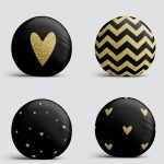 - YuvPtk4luSet359-4lu-Siyah-Zemin-Uzerinde-Gold-Detayli-Geometrik-Desenli-Modern-Yuvarlak-Yastik-Kirlent-Kilif-Seti-1 - Realhomes 4'lü Siyah Zemin Üzerinde Gold Detaylı Geometrik Desenli Modern Yuvarlak Yastık Kırlent Kılıf Seti Realhomes