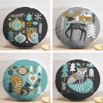 - YuvPtk4luSet390-4lu-Renkli-Zemin-Uzerinde-Yilbasi-Desenli-Modern-Yuvarlak-Yastik-Kirlent-Kilif-Seti - Realhomes 4'lü Renkli Zemin Üzerinde Yılbaşı Desenli Modern Yuvarlak Yastık Kırlent Kılıf Seti Realhomes