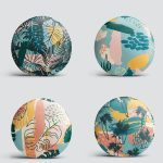 - YuvPtk4luSet396-4lu-Renkli-Zemin-Uzerinde-Onedraw-Cizimli-Modern-Yuvarlak-Yastik-Kirlent-Kilif-Seti-1 - Realhomes 4'lü Renkli Zemin Üzerinde Onedraw Çizimli Modern Yuvarlak Yastık Kırlent Kılıf Seti Realhomes