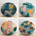 - YuvPtk4luSet396-4lu-Renkli-Zemin-Uzerinde-Onedraw-Cizimli-Modern-Yuvarlak-Yastik-Kirlent-Kilif-Seti - Realhomes 4'lü Renkli Zemin Üzerinde Onedraw Çizimli Modern Yuvarlak Yastık Kırlent Kılıf Seti Realhomes