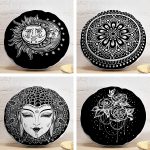 - YuvPtk4luSet4-4lu-Siyah-Beyaz-Medusa-Tasarimli-Yuvarlak-Yastik-Kirlent-Kilif-Seti - Realhomes 4'lü Siyah Beyaz Medusa Tasarımlı Yuvarlak Yastık Kırlent Kılıf Seti Realhomes