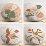 - YuvPtk4luSet413-4lu-Renkli-Zemin-Uzerinde-Onedraw-Cizimli-Yaprak-Desenli-Modern-Yuvarlak-Yastik-Kirlent-Kilif-Seti - Realhomes 4'lü Renkli Zemin Üzerinde Onedraw Çizimli Yaprak Desenli Modern Yuvarlak Yastık Kırlent Kılıf Seti Realhomes