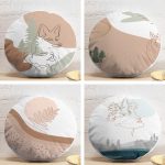 - YuvPtk4luSet416-4lu-Renkli-Zemin-Uzerinde-Onedraw-Cizimli-Modern-Yuvarlak-Yastik-Kirlent-Kilif-Seti - Realhomes 4'lü Renkli Zemin Üzerinde Onedraw Çizimli Modern Yuvarlak Yastık Kırlent Kılıf Seti Realhomes