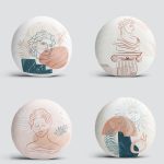 - YuvPtk4luSet431-4lu-Renkli-Zemin-Uzerinde-Onedraw-Cizimli-Modern-Yuvarlak-Yastik-Kirlent-Kilif-Seti-1 - Realhomes 4'lü Renkli Zemin Üzerinde Onedraw Çizimli Modern Yuvarlak Yastık Kırlent Kılıf Seti Realhomes