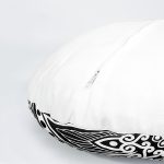 4'lü RealHomes Mandala Desen Tasarımlı Dijital Baskılı Yuvarlak Yastık Kırlent Kılıf Seti Realhomes