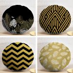 - YuvPtk4luSet560-4lu-Renkli-Zemin-Uzerinde-Gold-Detayli-Geometrik-Desenli-Modern-Yuvarlak-Yastik-Kirlent-Kilif-Seti - Realhomes 4'lü Renkli Zemin Üzerinde Gold Detaylı Geometrik Desenli Modern Yuvarlak Yastık Kırlent Kılıf Seti Realhomes