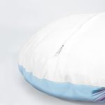 4'lü Neon Tropik Yaprak Desenli Dijital Baskılı Özel Tasarım Yuvarlak Yastık Kırlent Kılıf Seti Realhomes