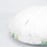 4'lü Beyaz Zeminde Soft Renkli Deniz Yıldızı Desenli Modern Yuvarlak Yastık Kırlent Kılıf Seti Realhomes