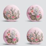 - YuvPtk4luSet630-4lu-Renkli-Zemin-Uzerinde-Kaktus-Desenli-Modern-Yuvarlak-Yastik-Kirlent-Kilif-Seti-1 - Realhomes 4'lü Renkli Zemin Üzerinde Kaktüs Desenli Modern Yuvarlak Yastık Kırlent Kılıf Seti Realhomes