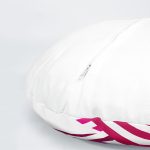 4'lü Sevgililer Günü Konseptli Özel Tasarım Modern Kombin Yuvarlak Yastık Kırlent Kılıf Seti Realhomes