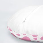 4'lü Sevgililer Günü Konseptli Özel Tasarım Modern Kombin Yuvarlak Yastık Kırlent Kılıf Seti Realhomes