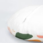 4'lü Soyut Desenli Özel Tasarımlı Modern Yuvarlak Yastık Kırlent Kılıfı Seti Realhomes