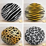 - YuvPtk4luSet726-4lu-Zebra-Motifli-Ozel-Tasarim-Modern-Yuvarlak-Yastik-Kirlent-Kilifi-Seti - Realhomes  4'lü Zebra Motifli Özel Tasarım Modern Yuvarlak Yastık Kırlent Kılıfı Seti Realhomes