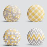 4'lü Realhomes Özel Tasarım Dijital Baskılı Modern Yuvarlak Yastık Kırlent Kılıfı Seti Realhomes