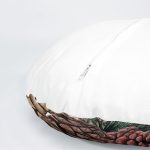 4'lü Beyaz Zemin Özel Tasarımlı Dijital Baskılı Modern Yuvarlak Yastık Kırlent Kılıf Seti Realhomes