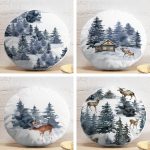 - YuvPtk4luSet746-4lu-Ozel-Tasarim-Geyikler-Cam-Agaci-Motifli-Dijital-Baskili-Yuvarlak-Yastik-Kirlent-Kilif-Seti - Realhomes  4'lü Özel Tasarım Geyikler & Çam Ağacı Motifli Dijital Baskılı Yuvarlak Yastık Kırlent Kılıf Seti Realhomes