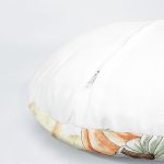 4'lü Kabak Çizimli Özel Tasarım Dijital Baskılı Modern Yuvarlak Yastık Kırlent Kılıf Seti Realhomes