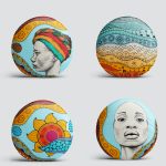 4'lü Etnik Tasarımlı Renkli Dijital Baskılı Modern Yuvarlak Yastık Kırlent Kılıf Seti Realhomes