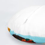 4'lü Etnik Tasarımlı Renkli Dijital Baskılı Modern Yuvarlak Yastık Kırlent Kılıf Seti Realhomes