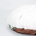 4'lü Özel Tasarım Mum Dekoratif Süs Tasarımlı Dijital Baskılı Yuvarlak Yastık Kırlent Kılıf Seti Realhomes