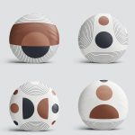 4'lü Özel Tasarım İskandinav Motifli Dijital Baskılı Modern Yuvarlak Yastık Kırlent Kılıf Seti Realhomes