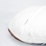 4'lü Tropik Yaprak Özel Tasarımlı Dijital Baskılı Modern Yuvarlak Yastık Kırlent Kılıf Seti Realhomes