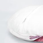 4'lü Renkli Suluboya Kelebek Çizimli Dijital Baskılı Modern Yuvarlak Yastık Kırlent Kılıf Seti Realhomes