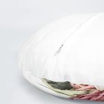 4'lü Egzotik Yaprak Tasarımlı Dijital Baskılı Modern Yuvarlak Yastık Kırlent Kılıf Seti Realhomes