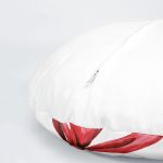 4'lü Çiçek & Şeker Tasarımlı Dijital Baskılı Modern Yuvarlak Yastık Kırlent Kılıf Seti Realhomes