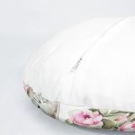 4'lü Çiçek Arabası Özel Tasarım Dijital Baskılı Modern Yuvarlak Yastık Kırlent Kılıf Seti Realhomes