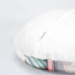 4'lü Çam Ağaçlı Araba Desenli Dijital Baskılı Modern Yuvarlak Yastık Kırlent Kılıf Seti Realhomes